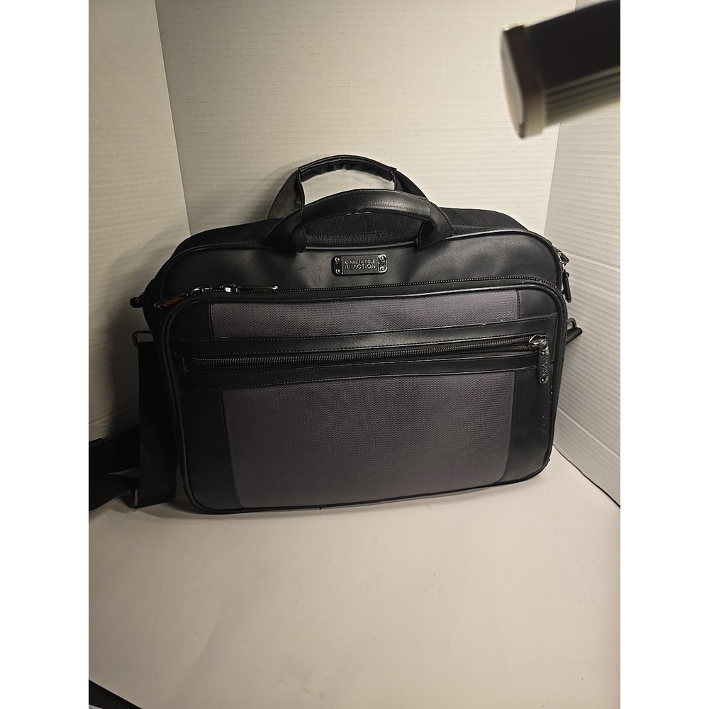Kenneth Cole Reaction Laptop Business Travel‎ Bag Carry On Black EUC